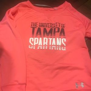 Under Armour AllSeasonGear University of Tampa Spartans Large Women Sweatshirt